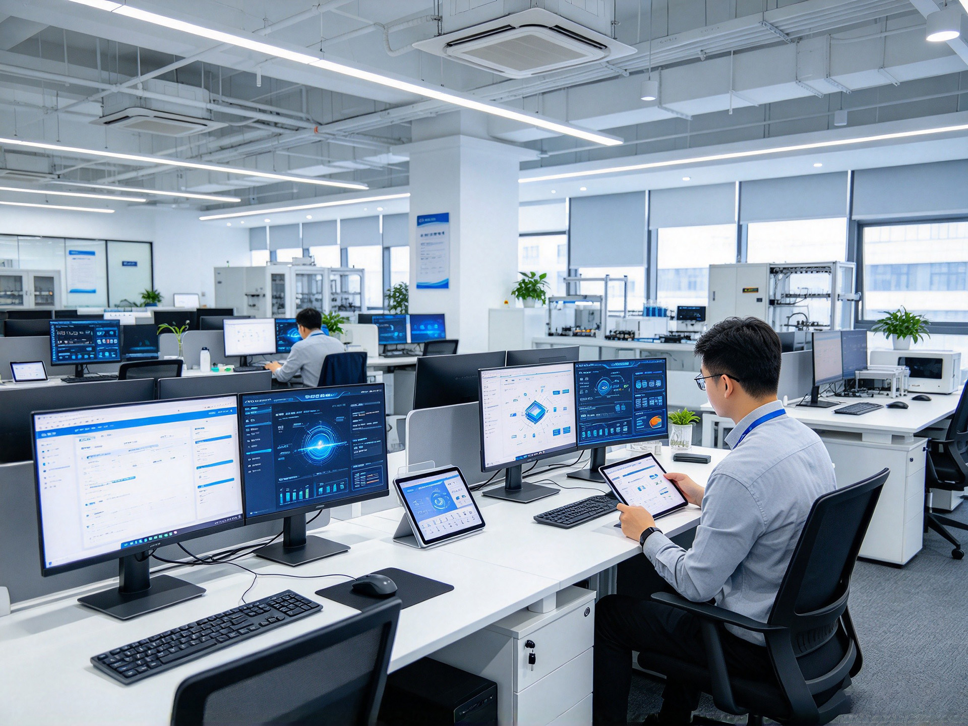 wired Barcode scanners are better suited for indoor, stationary environments where tasks are performed at fixed workstations.