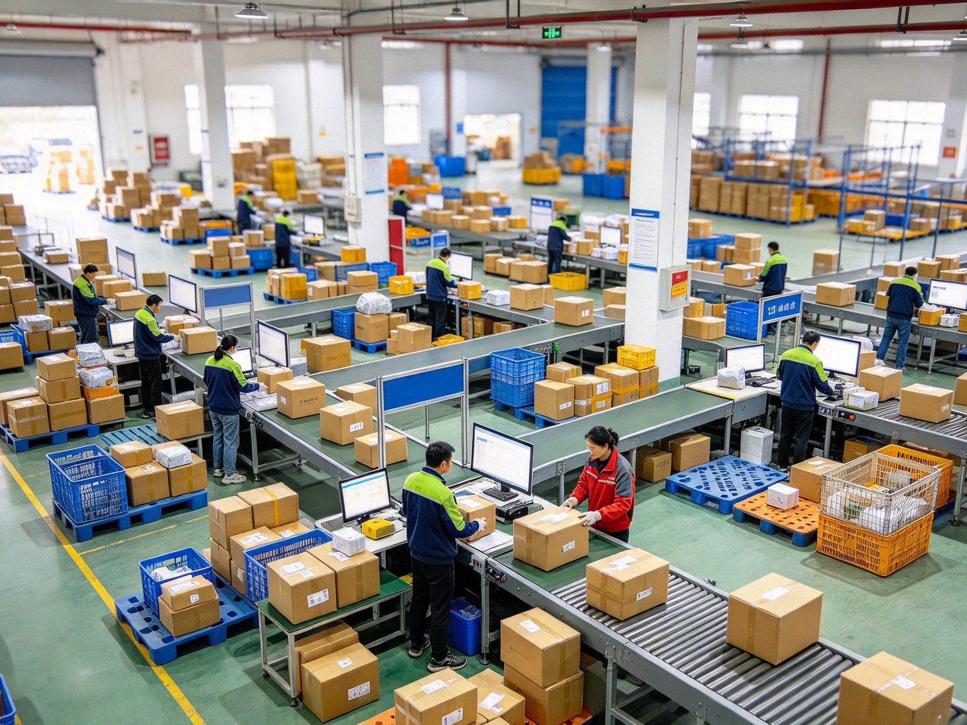 Xincode provides stable and reliable barcode scanning solutions for logistics hubs with high-volume operations.