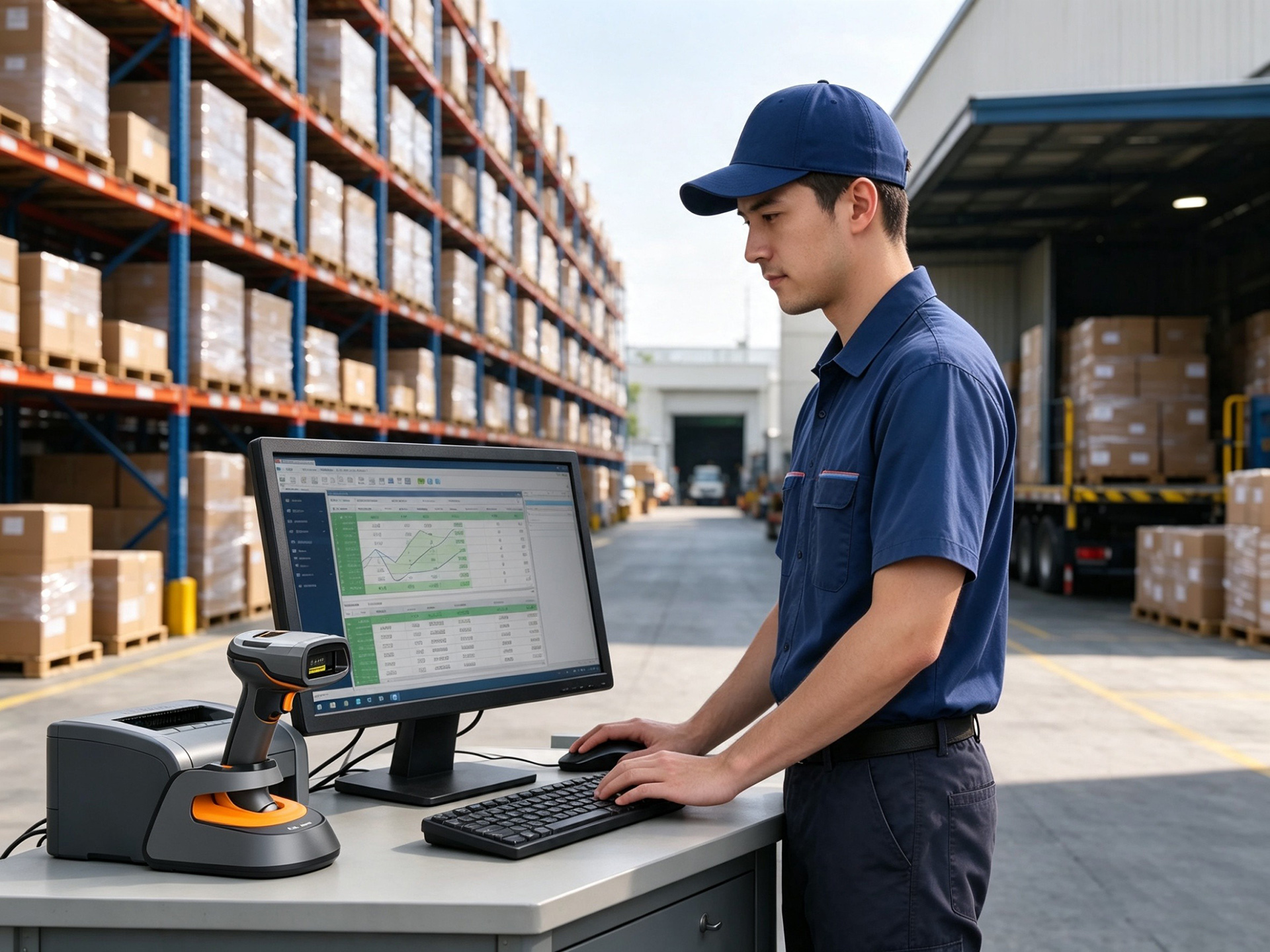GT-2015B industrial grade barcode scanner for Industrial Use