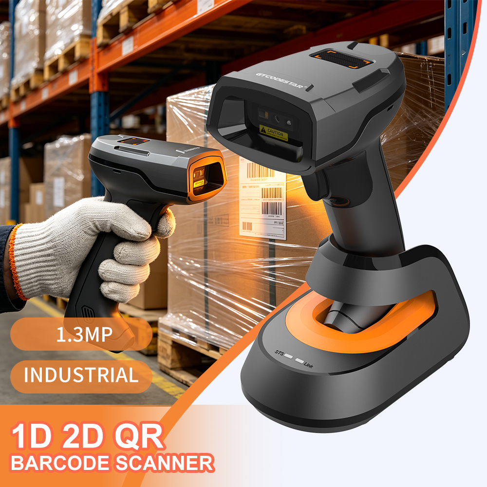 GT-2015B Wireless 2D Barcode Scanner
