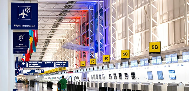 Used in Airport Check-in